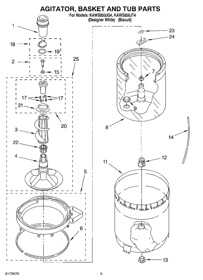 Diagram for KAWS850JT4