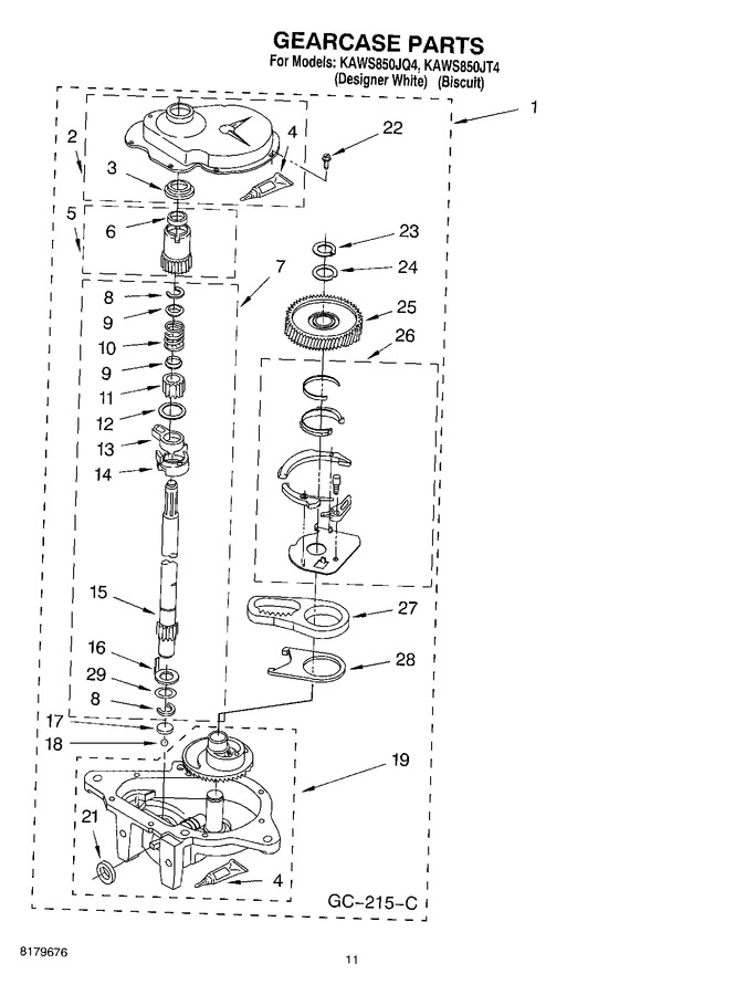 Diagram for KAWS850JQ4