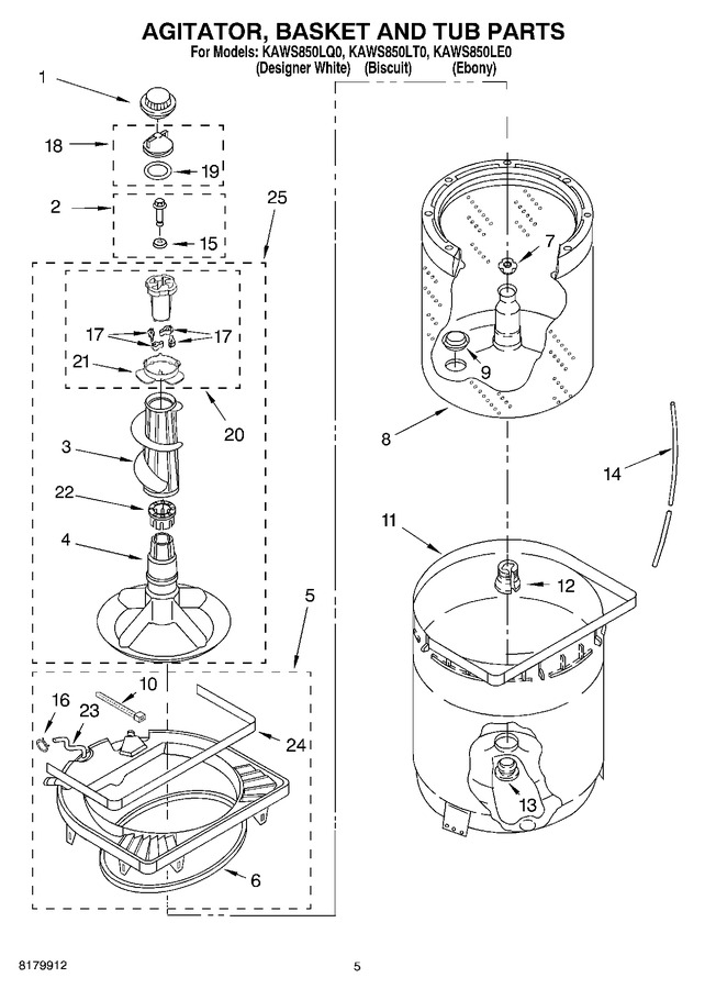 Diagram for KAWS850LT0