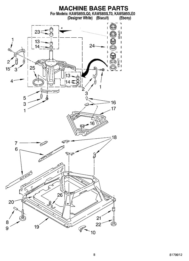 Diagram for KAWS850LT0