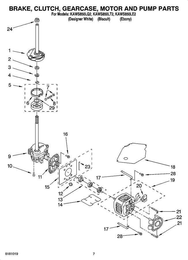 Diagram for KAWS850LE2