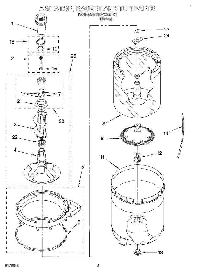 Diagram for KAWS855JE1