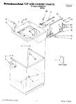 Diagram for 01 - Top And Cabinet, Literature
