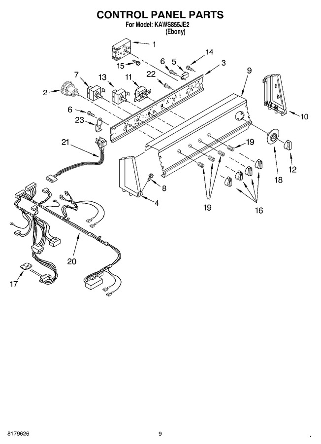 Diagram for KAWS855JE2