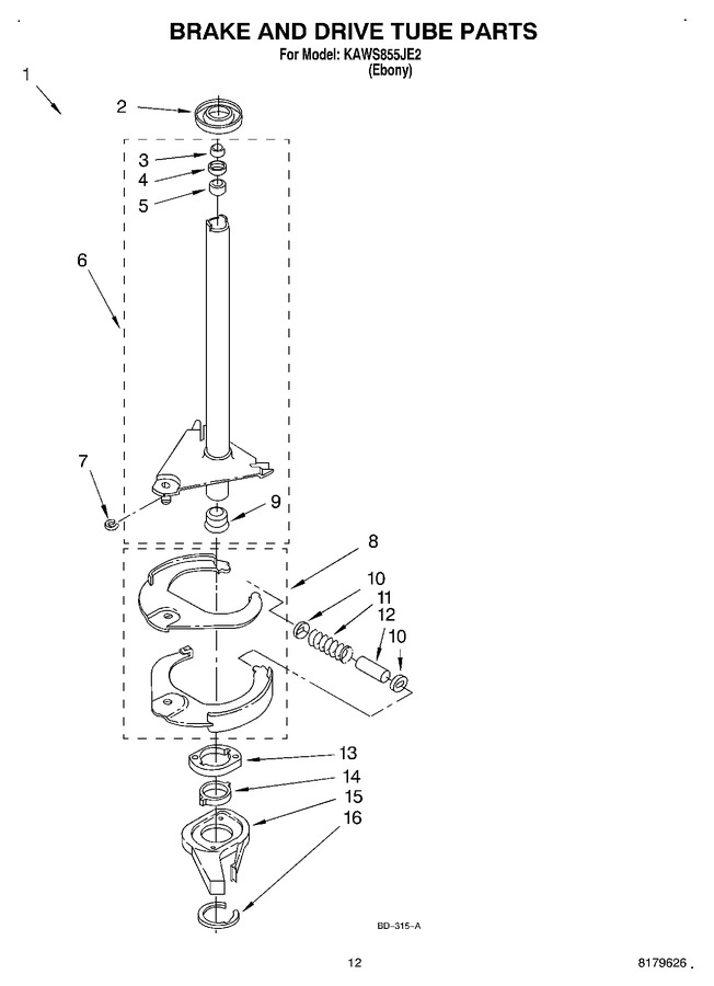Diagram for KAWS855JE2