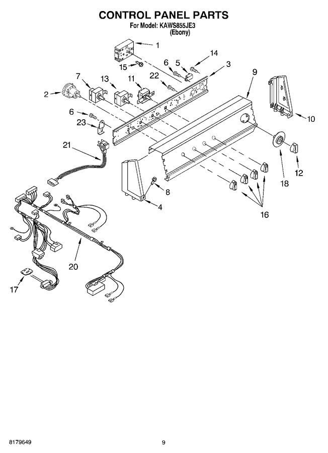 Diagram for KAWS855JE3