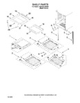 Diagram for 02 - Shelf Parts