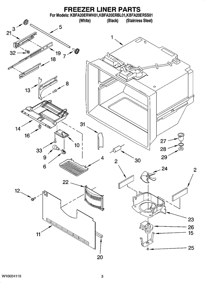 Diagram for KBFA20ERWH01