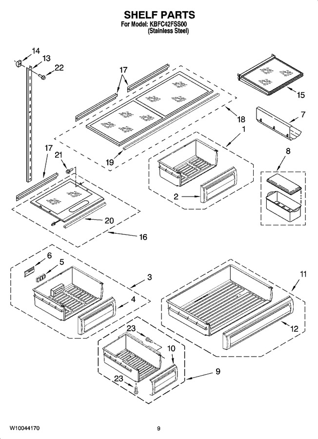 Diagram for KBFC42FSS00