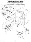 Diagram for 03 - Refrigerator Liner Parts