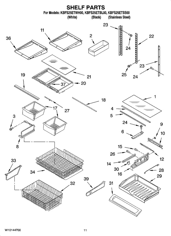 Diagram for KBFS25ETBL00
