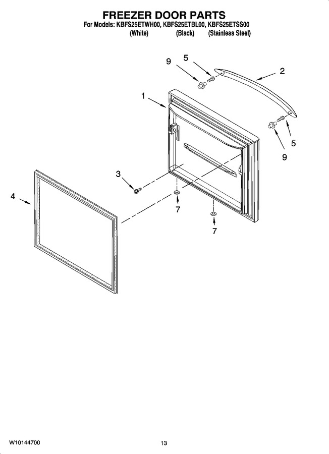 Diagram for KBFS25ETWH00