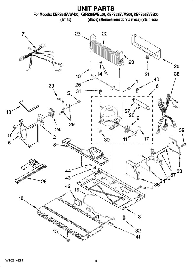 Diagram for KBFS25EVSS00