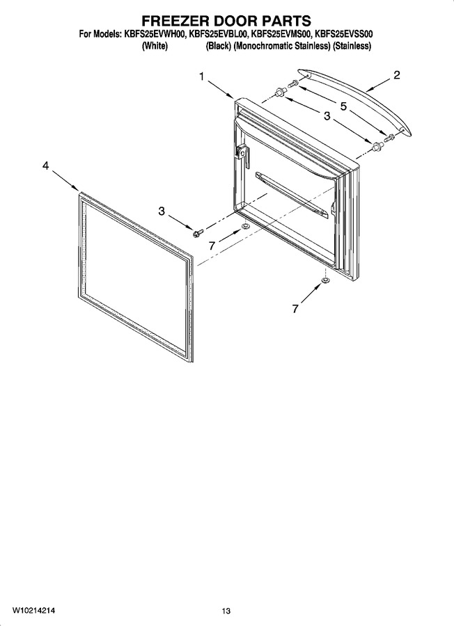 Diagram for KBFS25EVBL00