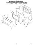 Diagram for 06 - Microwave Door Parts, Optional Parts