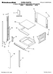 Diagram for 01 - Oven Parts