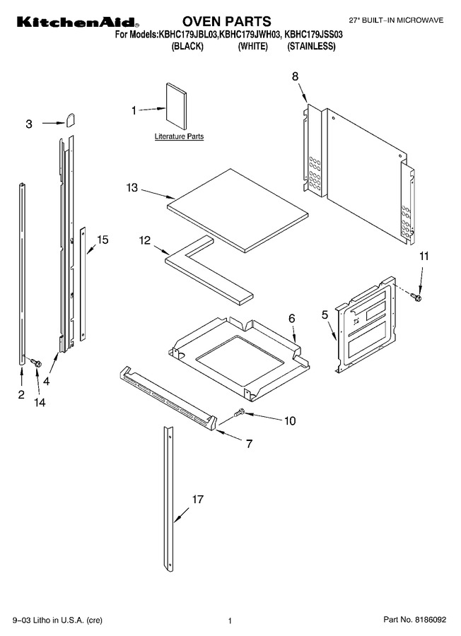 Diagram for KBHC179JBL03