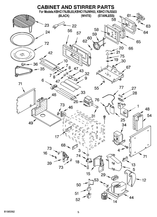 Diagram for KBHC179JBL03