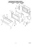 Diagram for 06 - Microwave Door Parts, Optional Parts