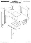 Diagram for 01 - Oven Parts