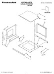 Diagram for 01 - Oven Parts