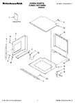 Diagram for 01 - Oven Parts
