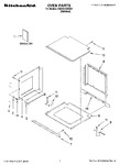Diagram for 01 - Oven Parts