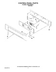Diagram for 02 - Control Panel Parts