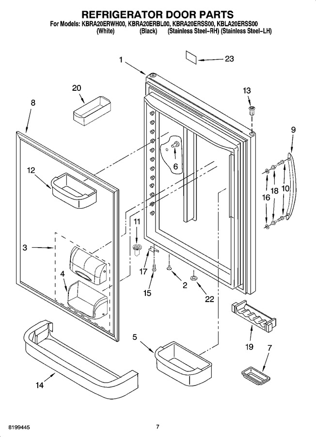 Diagram for KBRA20ERWH00