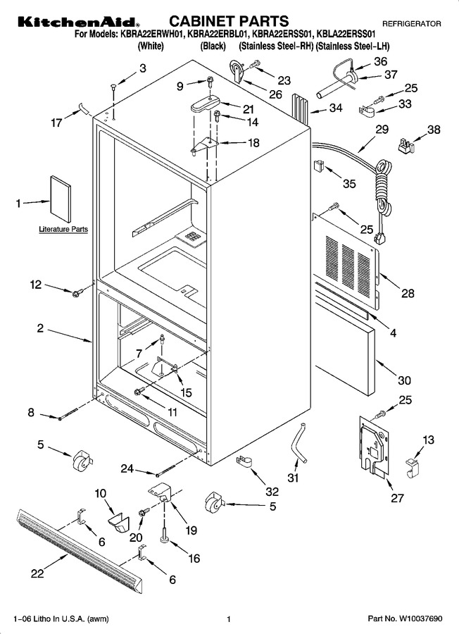 Diagram for KBRA22ERSS01
