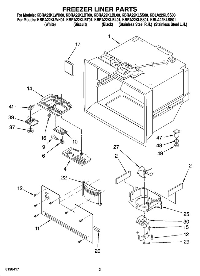 Diagram for KBLA22KLSS00
