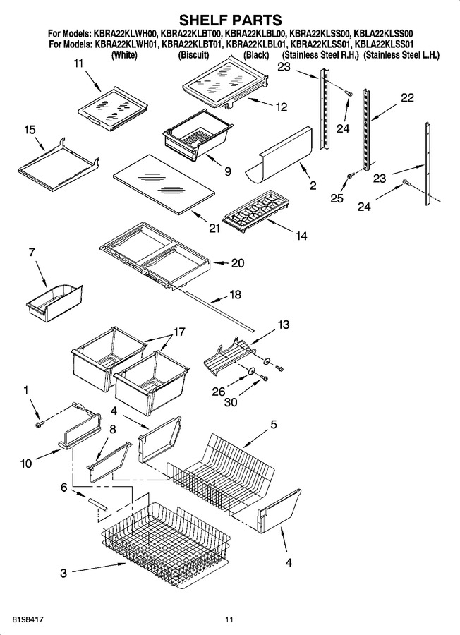 Diagram for KBRA22KLBT01