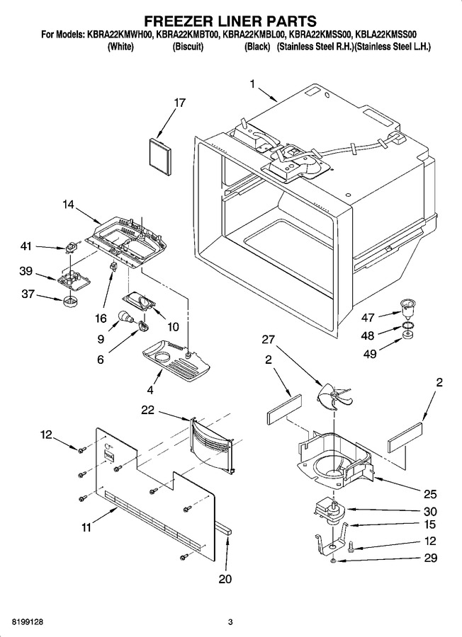 Diagram for KBRA22KMBT00