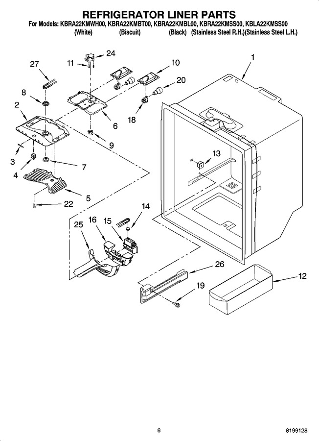Diagram for KBRA22KMWH00