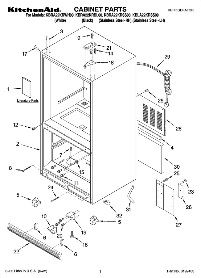 Diagram for KBLA22KRSS00