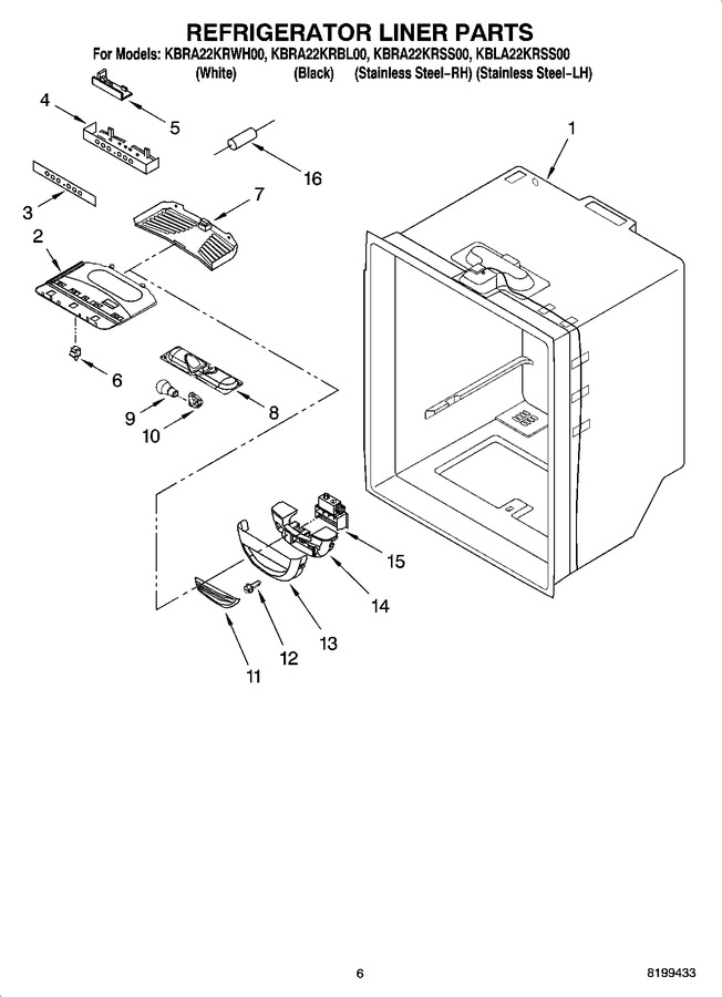 Diagram for KBRA22KRWH00