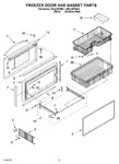 Diagram for 06 - Freezer Door And Basket