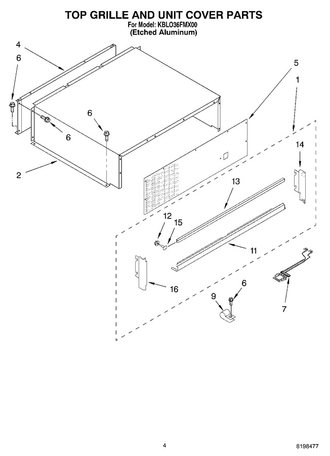 Diagram for KBLO36FMX00