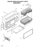 Diagram for 06 - Freezer Door And Basket Parts