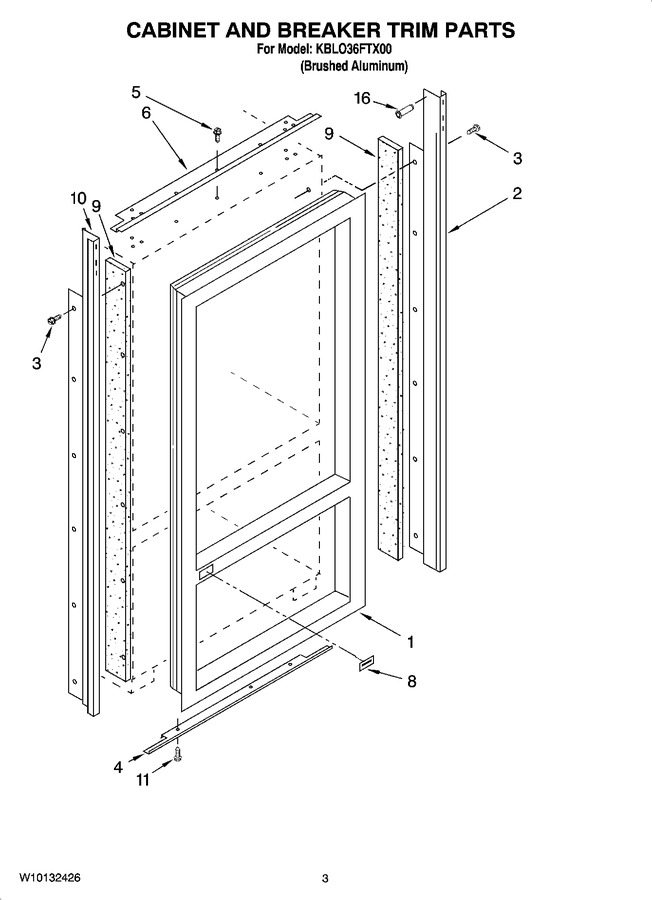 Diagram for KBLO36FTX00