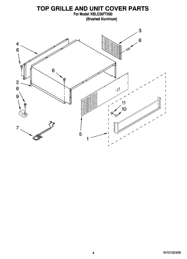 Diagram for KBLO36FTX00