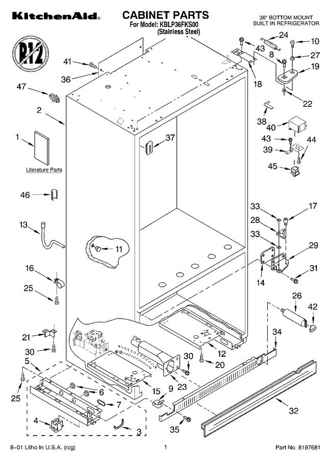Diagram for KBLP36FKS00