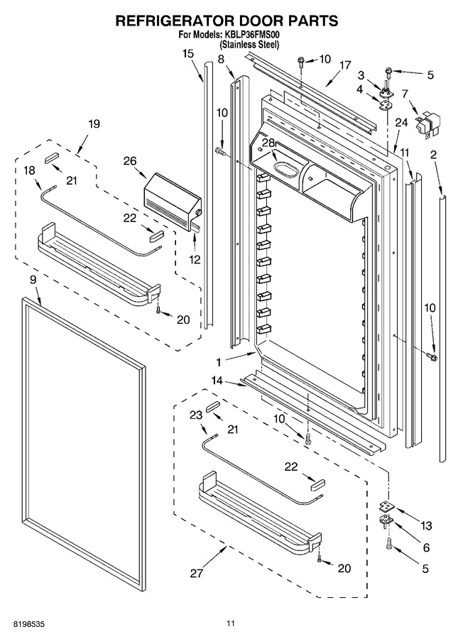 Diagram for KBLP36FMS00