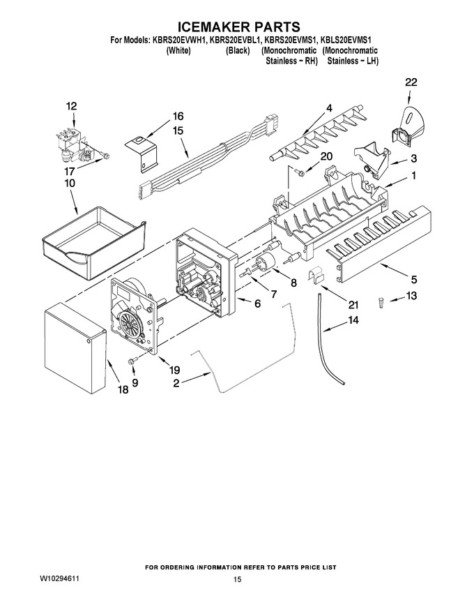 Diagram for KBRS20EVWH1
