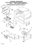 Diagram for 03 - Freezer Liner Parts