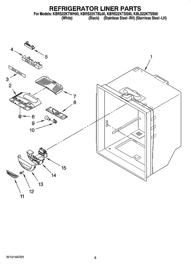 Diagram for KBLS22KTSS00