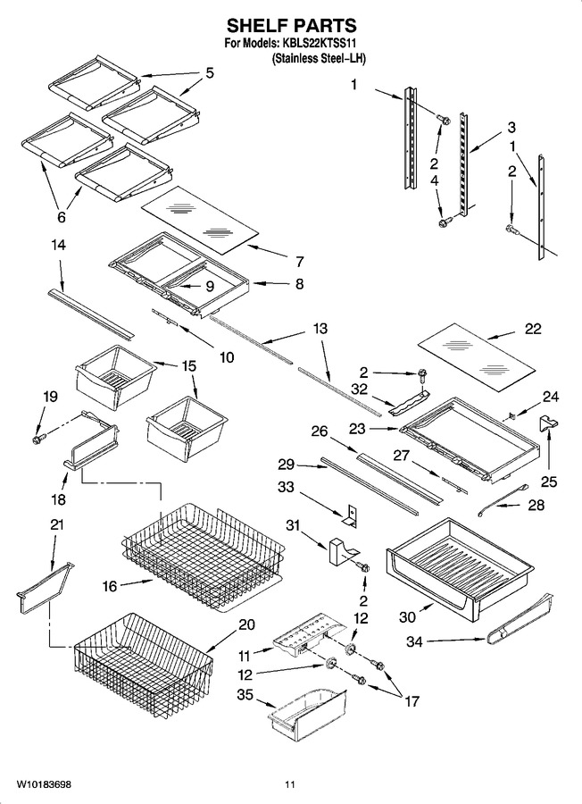Diagram for KBLS22KTSS11
