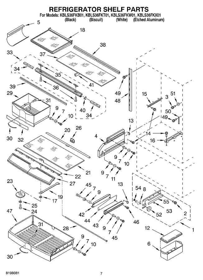 Diagram for KBLS36FKW01
