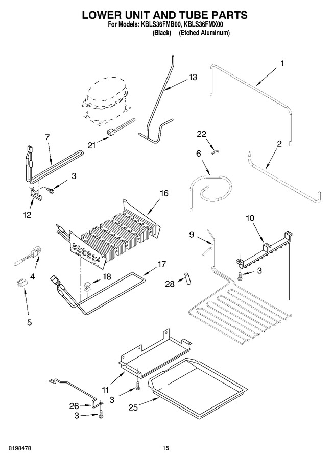 Diagram for KBLS36FMX00