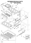 Diagram for 05 - Refrigerator Shelf Parts